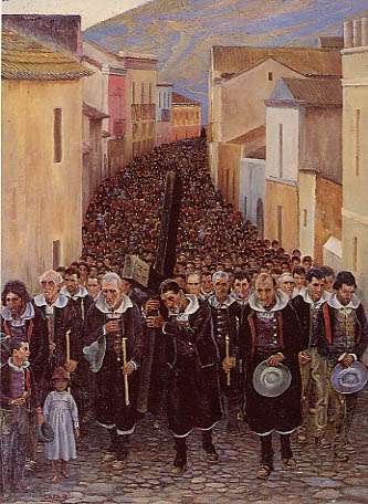 Processione del Venerdì Santo a Teulada